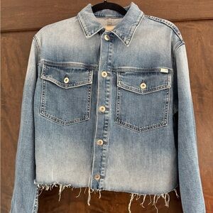 NWOT AG Valletta Cropped Jacket